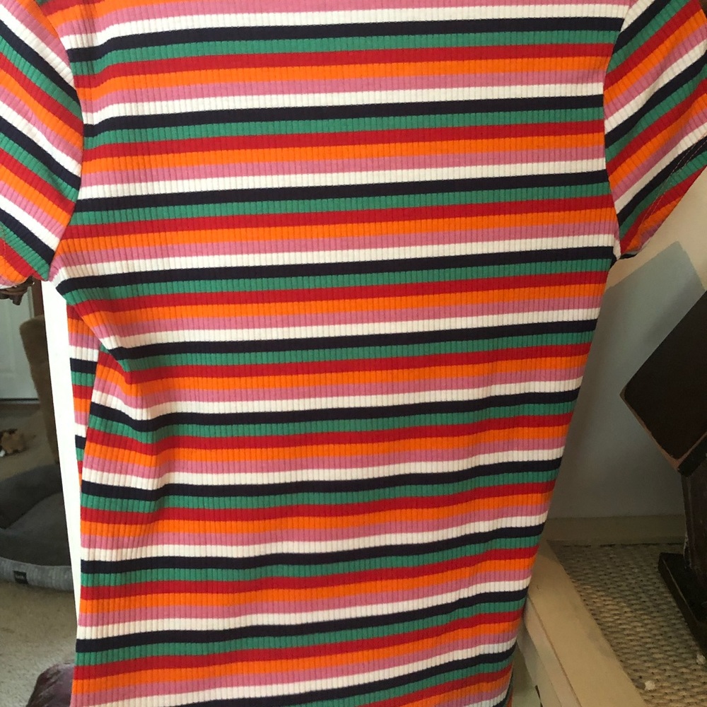 Stripe Ribbed Tee - Picture 4 of 4